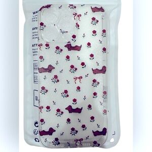 NEW Floral Dachshund iPhone Case